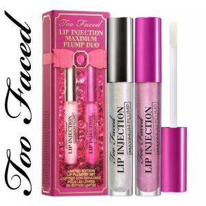 Too Faced Lip Injection Maximum Plump Lip Gloss Duo